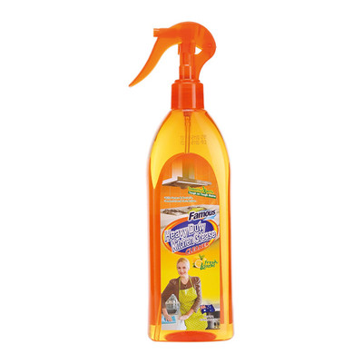Heavy duty kitchen grease cleaner